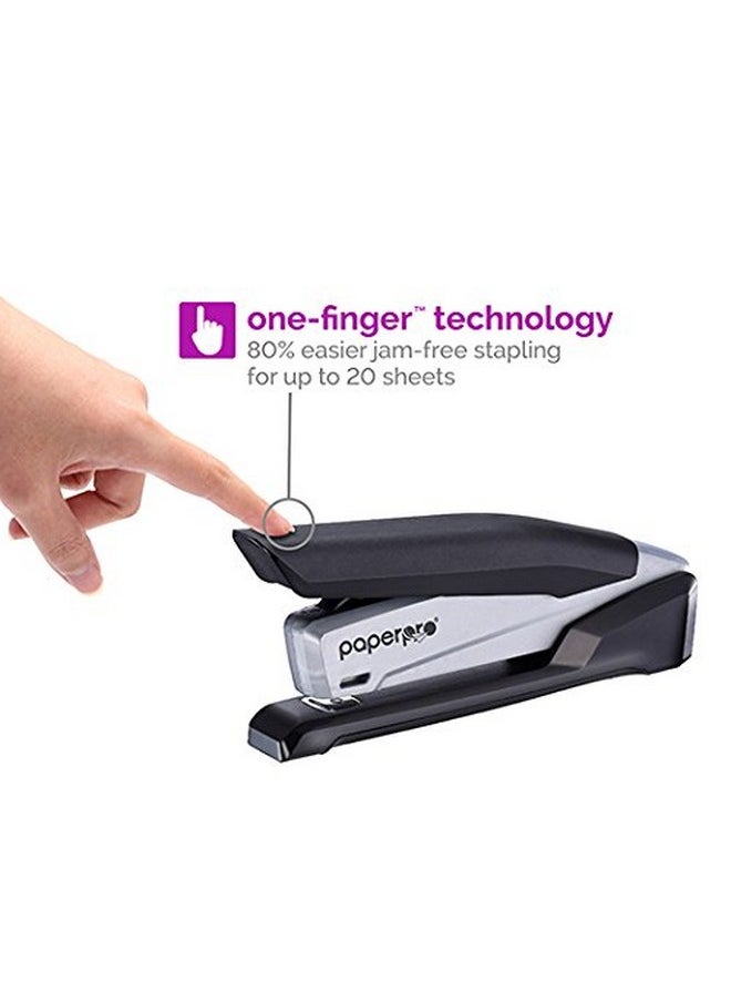 PaperPro Inpower 20 Desktop Stapler Black 1105  - Image 2