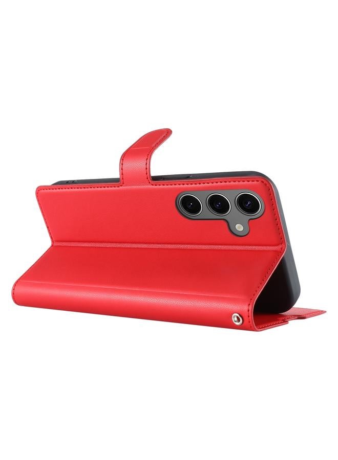 S-TOP Case For Samsung Galaxy S24+ 5G Voltage Ultra-thin Dot Leather Phone Case - Image 4