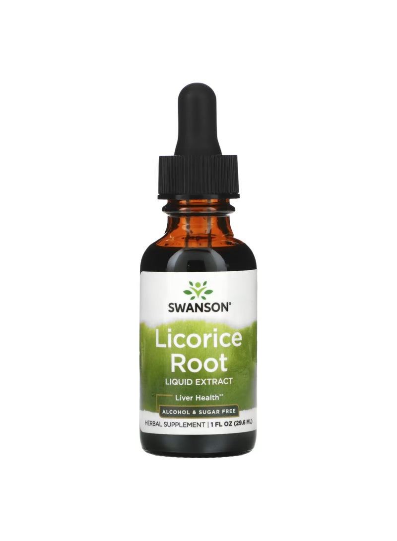 Licorice Root Herbal Supplement 29.6 ML