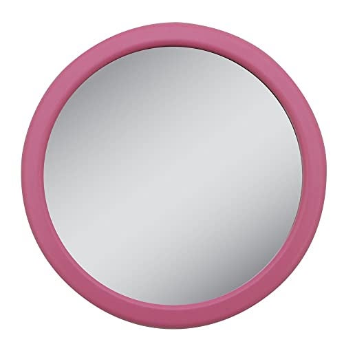 Zadro 3.75" Dia. Compact Mirror 12X Travel magnifying Mirror 18 Strong Suction Cup Wall Mounted Makeup Mirror for Showe - Image 2