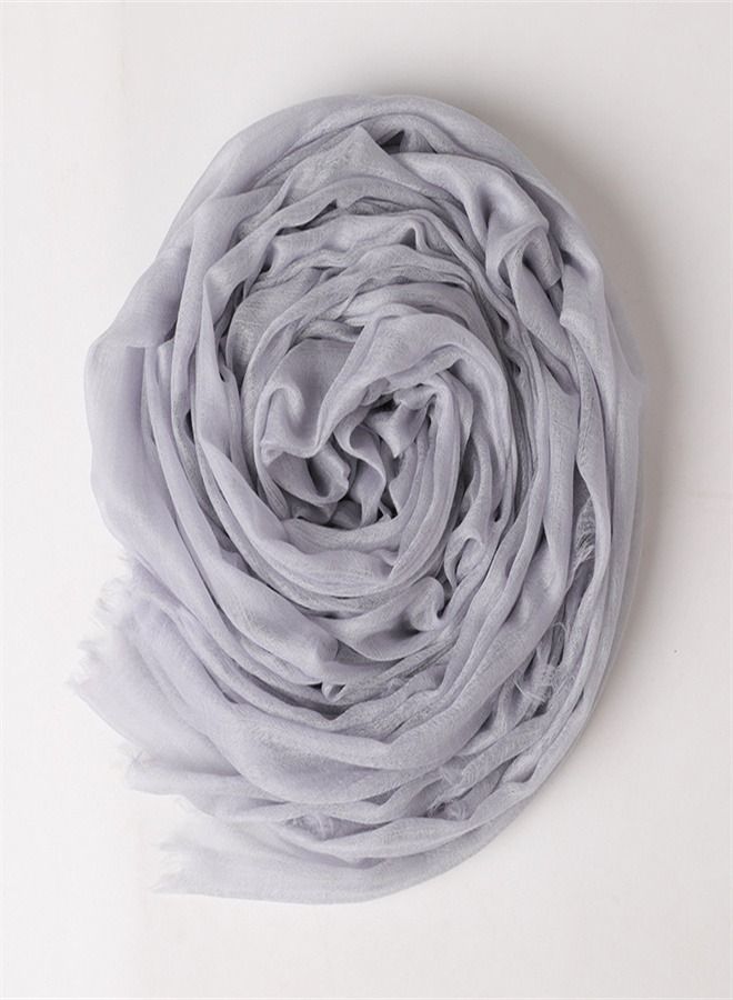 Loquat Solid Light Sunscreen Cashmere Scarf 