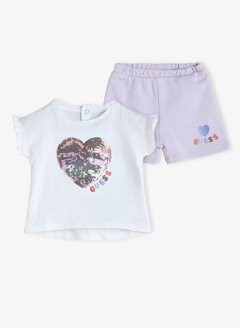GUESS Infant T-Shirt And Shorts Set
