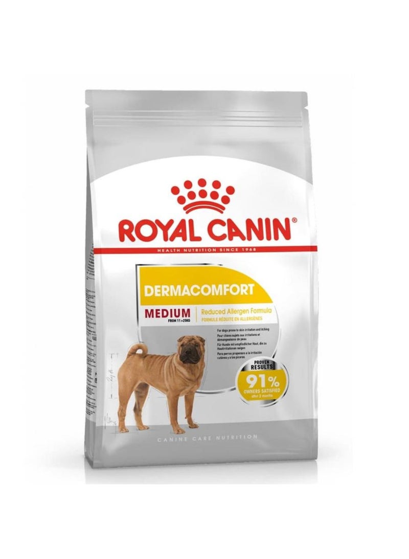 Canine Care Nutrition Dermacomfort Dry Dog Food Medium Adult Dogs 3 Kg