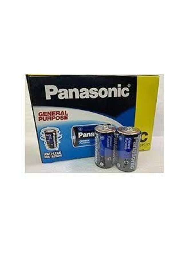 Panasonic 24 Piece Household Battery Blue Black Alkaline Size D 1 Box - Image 2