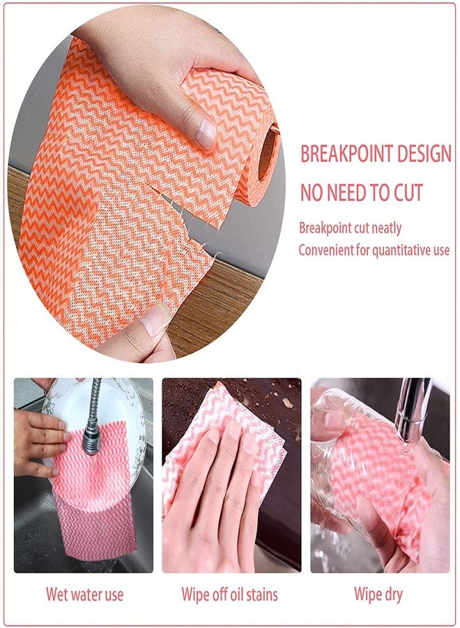 ستار ماستر مناديل مطبخ قابلة لإعادة الاستخدام، مناديل ورقية، مناشف ورقية قابلة للطي، مناشف ورقية للتنظيف، مناديل ورقية لتنظيف أسطح المطبخ والأرضيات، تستخدم أيضًا لتغليف الطعام، قماش قابل للغسل، غير منسوج للمنزل والمطبخ (قطعتان) - Image 3