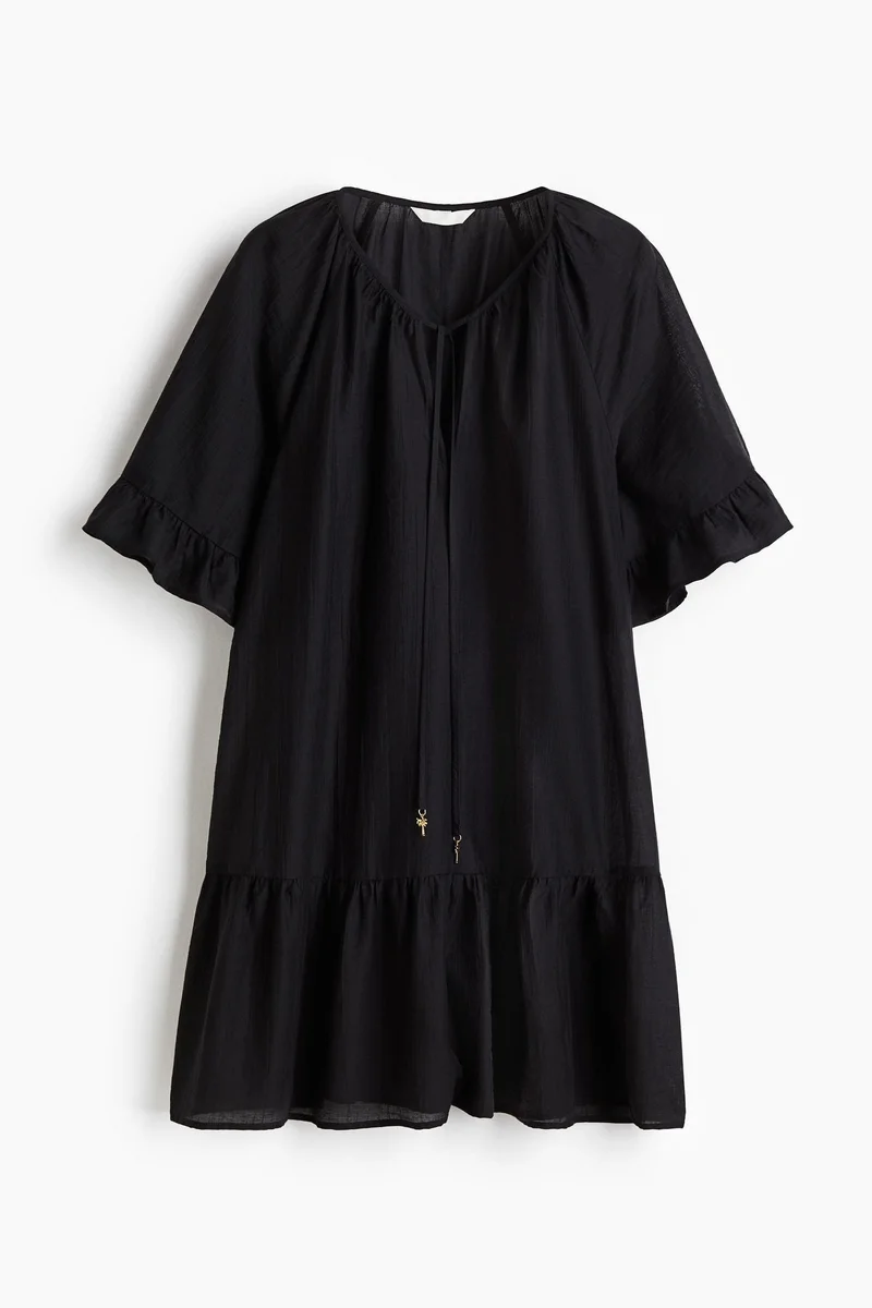 H&M Tie-detail tunic dress