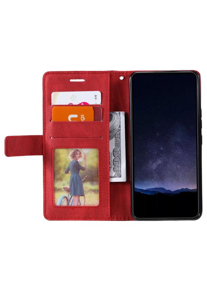 S-TOP Case For OPPO Reno10 / Reno10 Pro Global Skin Feel Splicing Leather Phone Case - Image 3