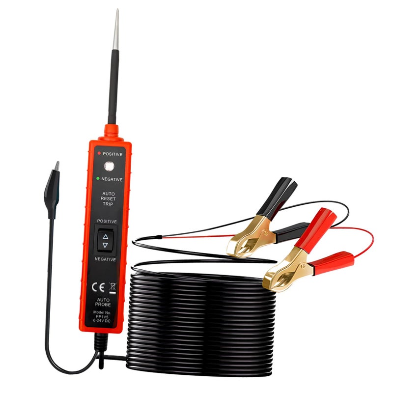Automotive Circuit Tester Probe Tool Dc Voltage Measurement for Cars Trucks Motorcycles - Image 2