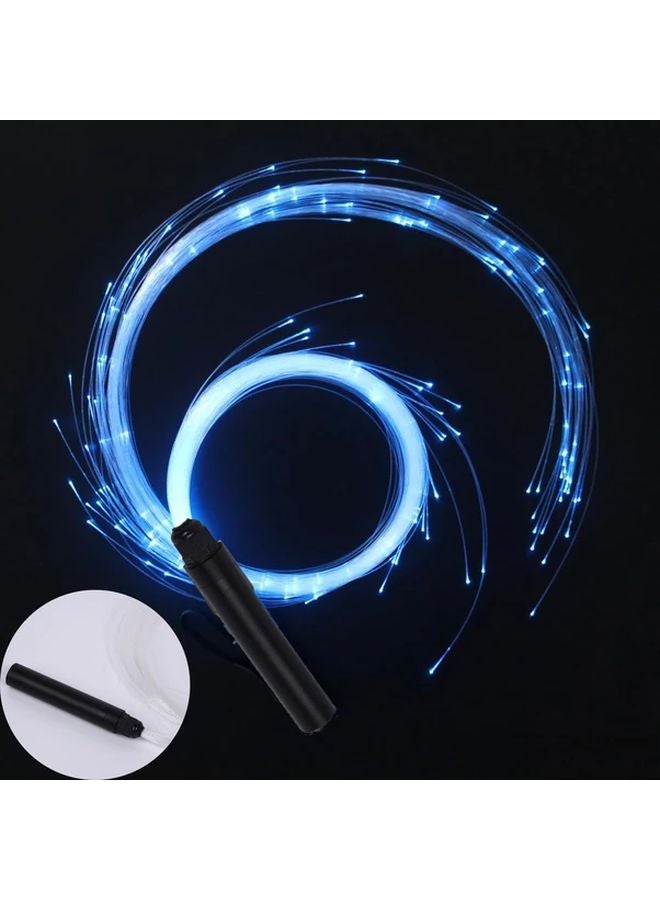 Rechargeable LED Fiber Optic Dance Whip Colorful Glow Stick For Party Club Performance - Image 1