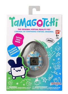 Tamagotchi Tamagotchi Original Flower Gingham, Battery Operated | Electronic Pet | Retro Virtual Pet | Toys for Kids, Girls and Boys | Interactive Game | Digital Pet  - Image 5