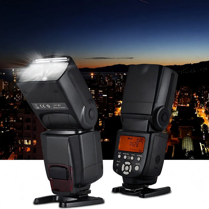 فلاش إضافي لاسلكي TTL عبيد YONGNUO YN565EX III/N بسرعة التشغيل وعدد التسلل الضوئي GN58 ونظام إعادة التدوير عالي السرعة يدعم ترقية البرنامج الثابت عبر USB لأجهزة الكاميرات DSLR من نايكون - Image 4