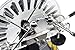 EISCO Premium Wimshurst Generator up to 75000 Volts Includes 2 Leyden Jars Electrostatic Motor Wimshurst Machine - Image 3