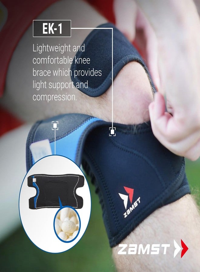 Zamst EK-1 Sports Knee Brace - Lightweight Compression Knee Brace for Men and Women with Open Panel Design - for General Knee Support and Knee Pain Relief - X-Large - Image 2