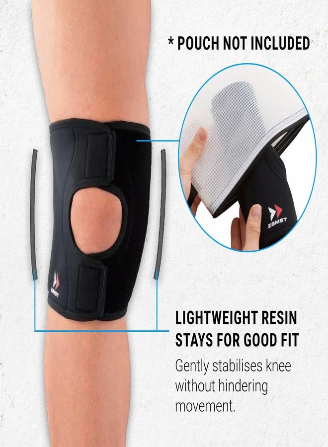 Zamst EK-1 Sports Knee Brace - Lightweight Compression Knee Brace for Men and Women with Open Panel Design - for General Knee Support and Knee Pain Relief - X-Large - Image 4