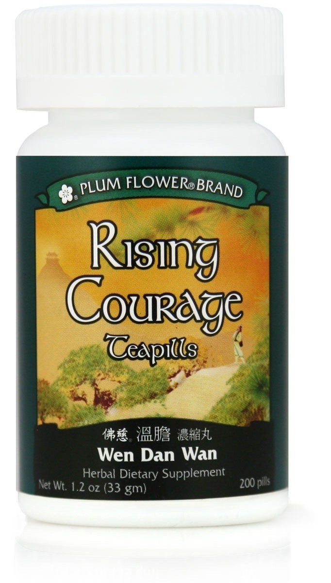 Rising Courage Teapills Wen Dan Tang Wan 200 ct Plum Flower