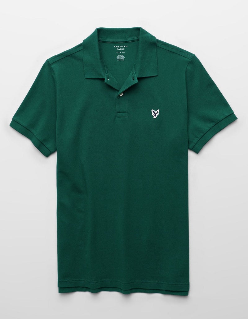American Eagle AE Slim Flex Polo Shirt - Image 3