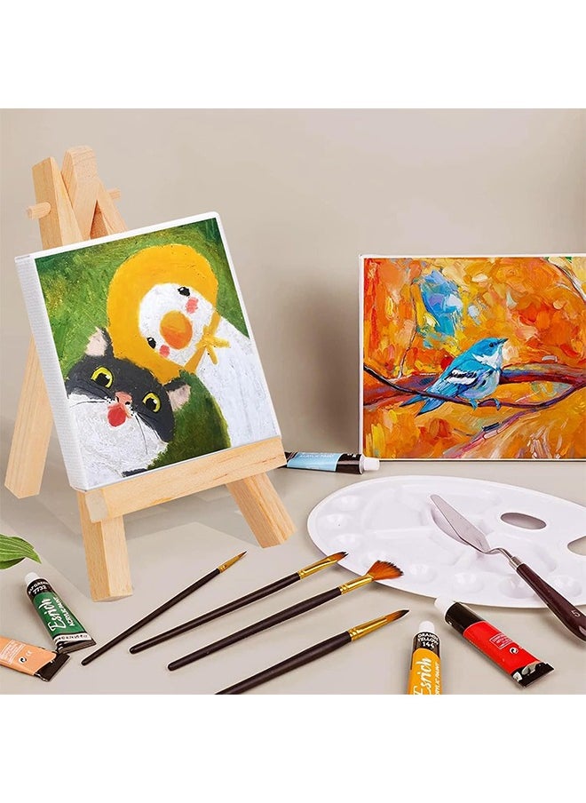 12 Pieces Mini Wooden Easel, Desktop Small Easel, Wooden Photo Frame Tripod, Digital Oil Painting Display Mini Easel, Advertising Display Stand - pzsku/Z99F458D711217438227BZ/45/_/1723614725/b2a4df38-6d2a-46b3-b6bd-ed36a3f06b6f