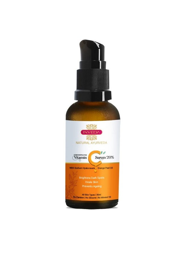 Concentrated Vitamin C Serum 20%, Removes Dark Spots, Gives Even Tone, Bright & Tight Skin With Orange Peel Oil For Hydrated Youthful Glow, 30Ml - pzsku/Z99F46DF3326A79EF22D2Z/45/_/1735816980/610463a1-9cea-4944-84e0-786d23c34634