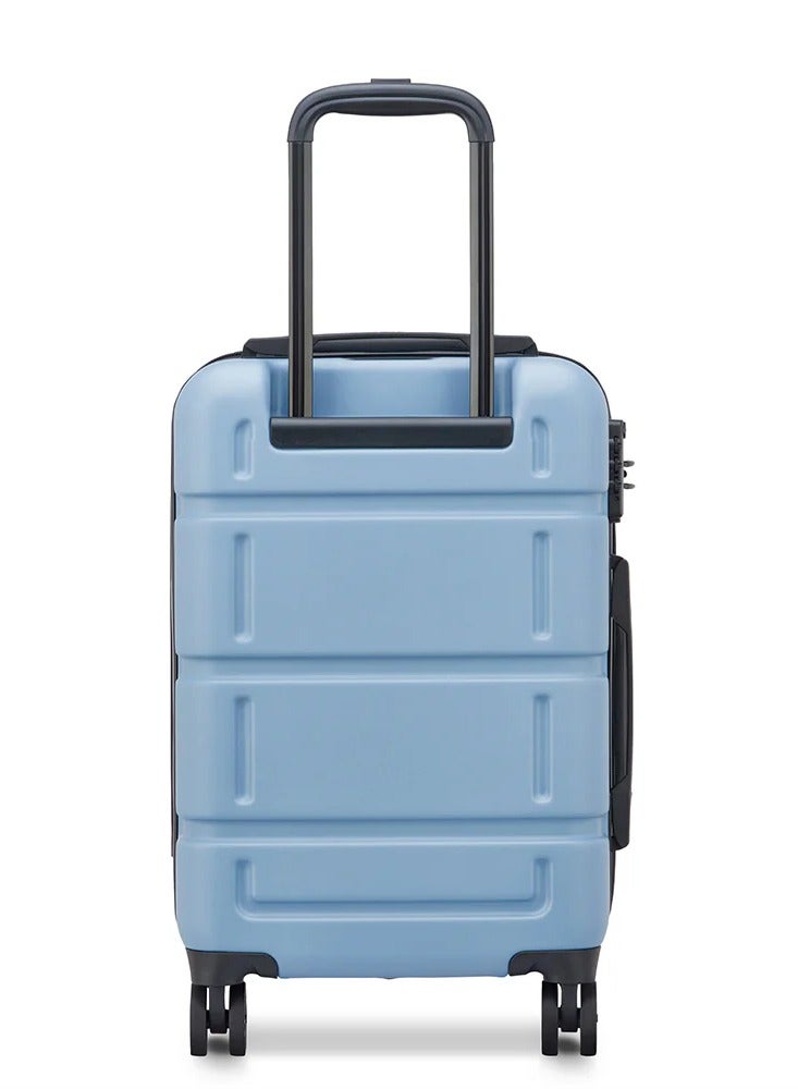 ديلسي _باريس حقيبة سفر كاميليا  سم بعجلات مزدوجة قابلة للتوسيع - أزرق فاتح - Image 4