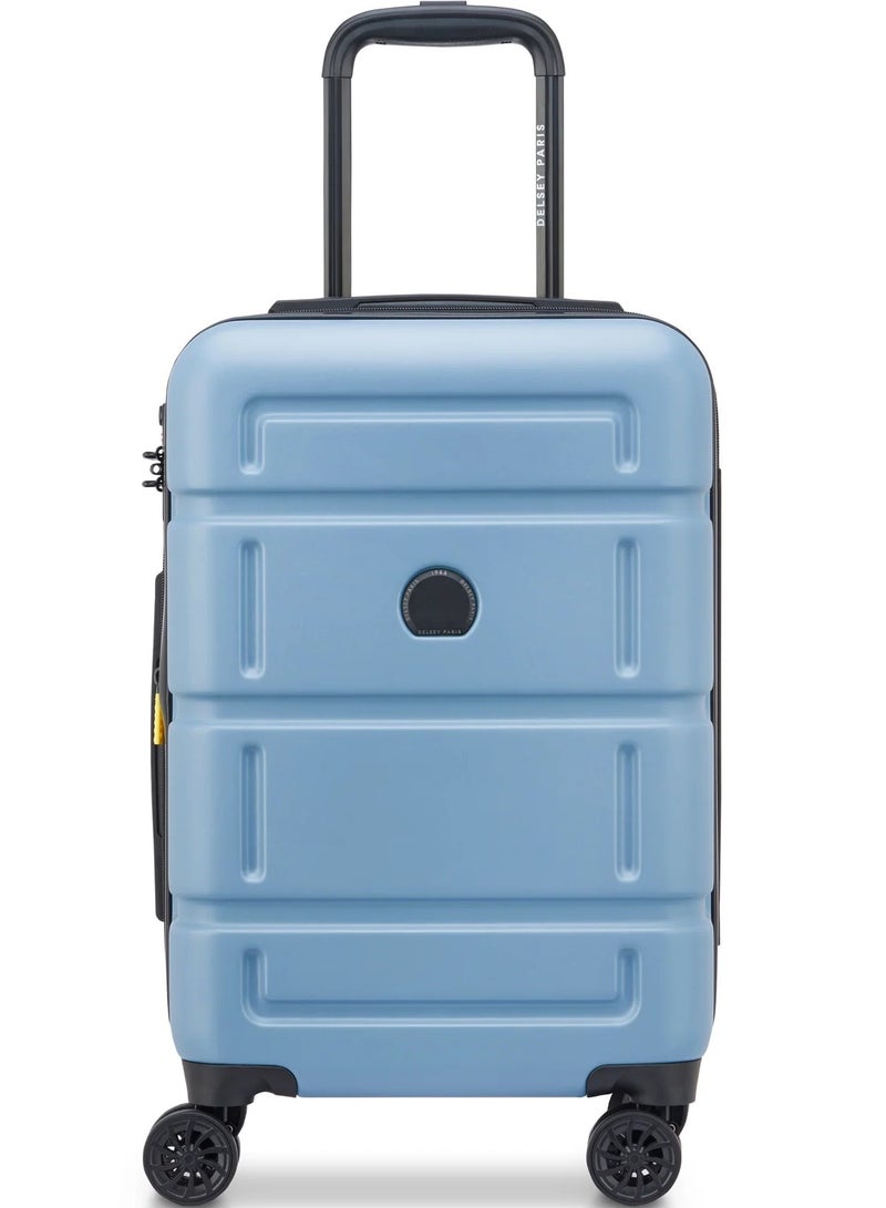 ديلسي _باريس حقيبة سفر كاميليا  سم بعجلات مزدوجة قابلة للتوسيع - أزرق فاتح - Image 1