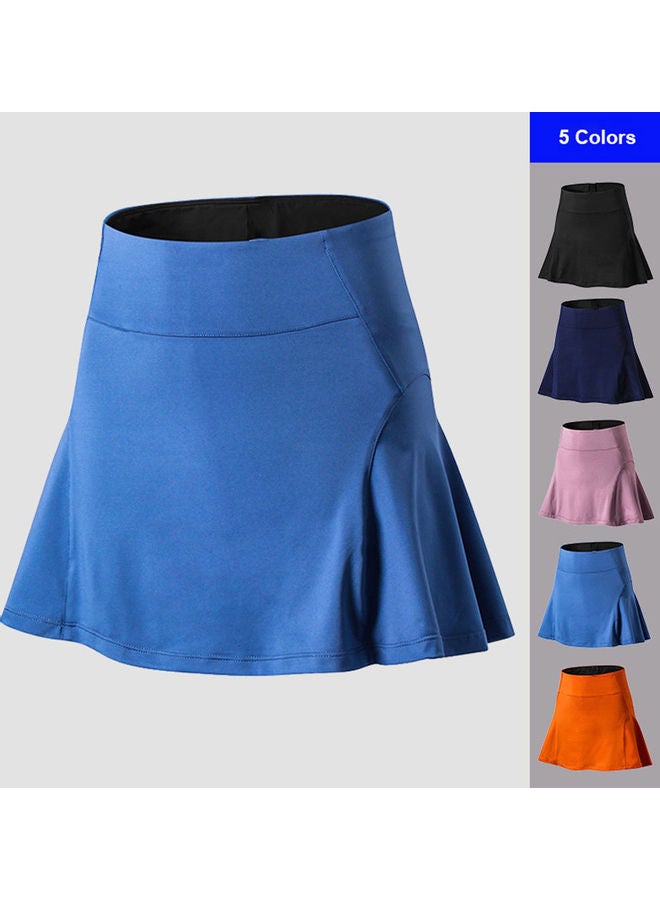 اسم المحتوى ناريلا تنورة رياضية سريعة الجفاف للنساء بخصر مرتفع ، جيب وبطانة مكشكشة لرياضة اليوغا والجري مقاس M . 20 x 5 x 12سم - Image 2