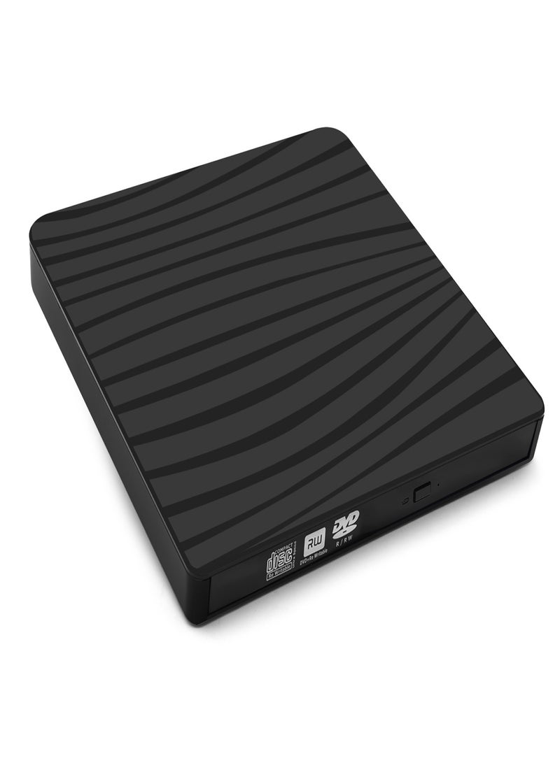 USB 3.0 External Type C DVD CD Drive USB C DVD Burner with Dual Interface Portable DVD Burner DVD-RW DVD-ROM Player f  - Image 3