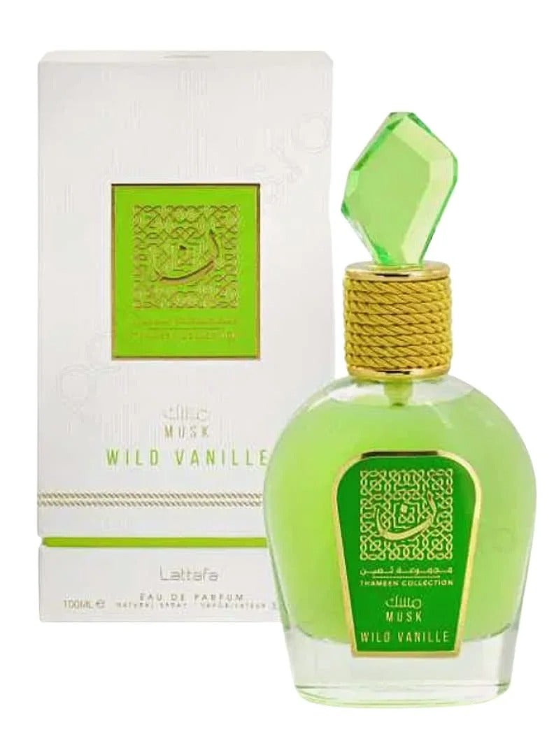 لطافة للجنسين وايلد فانيل ثامين مجموعة المسك EDP بخاخ 3.4 أونصة - Image 3