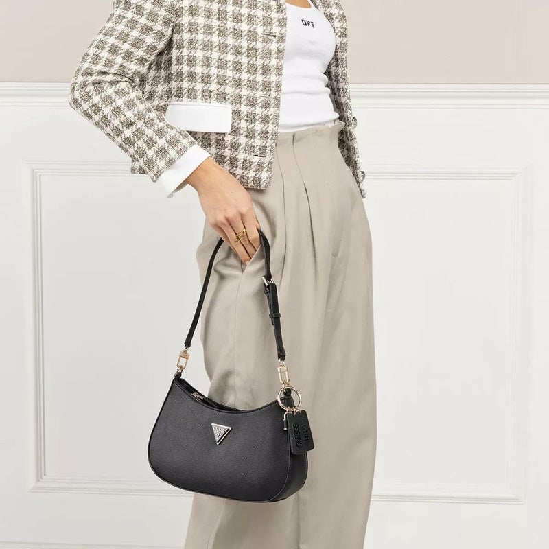 GUESS Camera Bag Women's NOELLE Shoulder Bag Black - Image 2