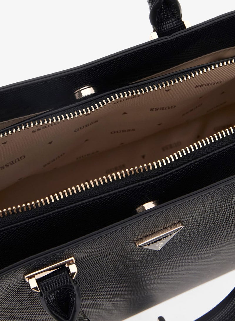 GUESS Rosalba Girlfriend Satchel Bag - Image 4