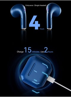 CoomBe Wireless Earphone 5.4 Bluetooth Headset Charging Earphones Sport Noise Reduction Earbuds Black  - Image 4