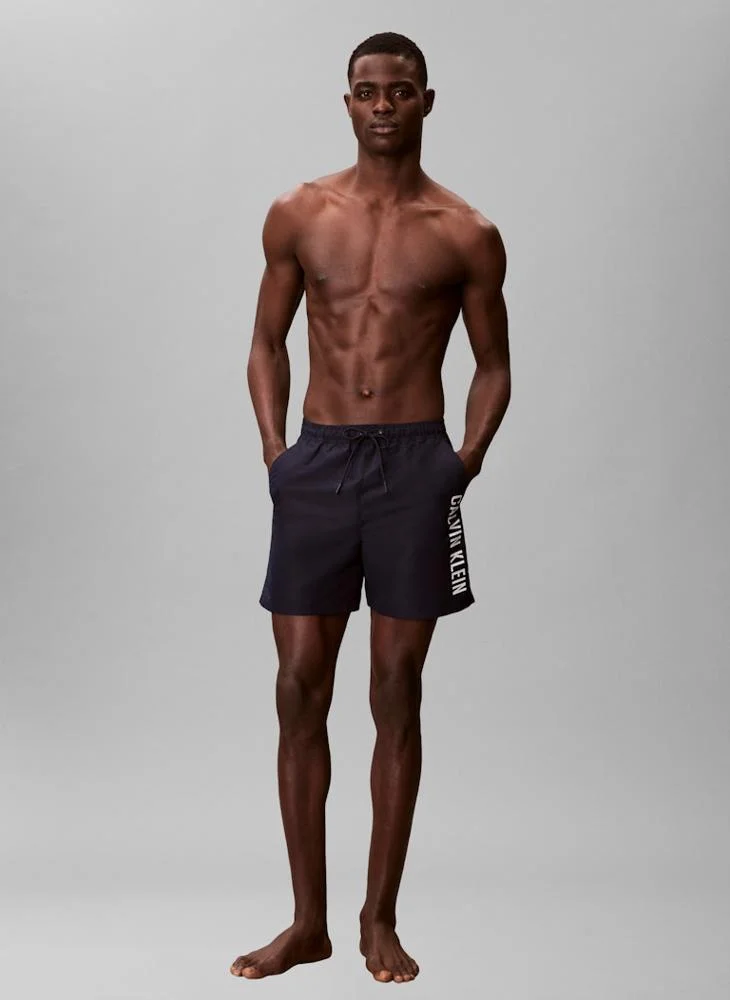 CALVIN KLEIN  Medium Drawstring Swim Shorts for Men | Best Price UAE