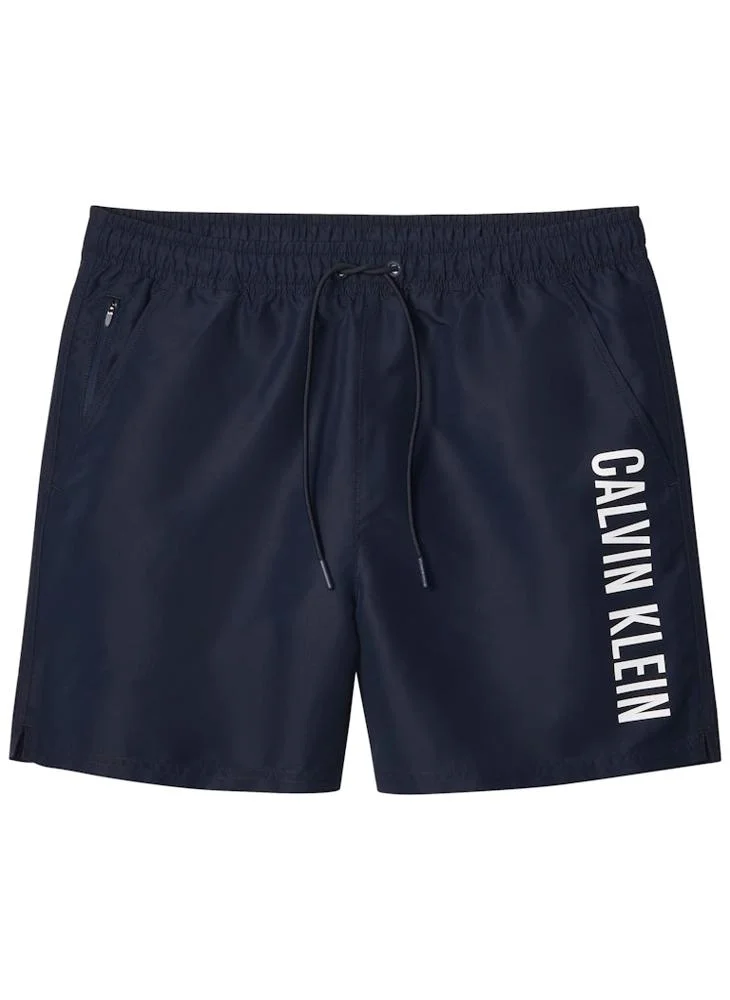 CALVIN KLEIN  Medium Drawstring Swim Shorts for Men | Best Price UAE