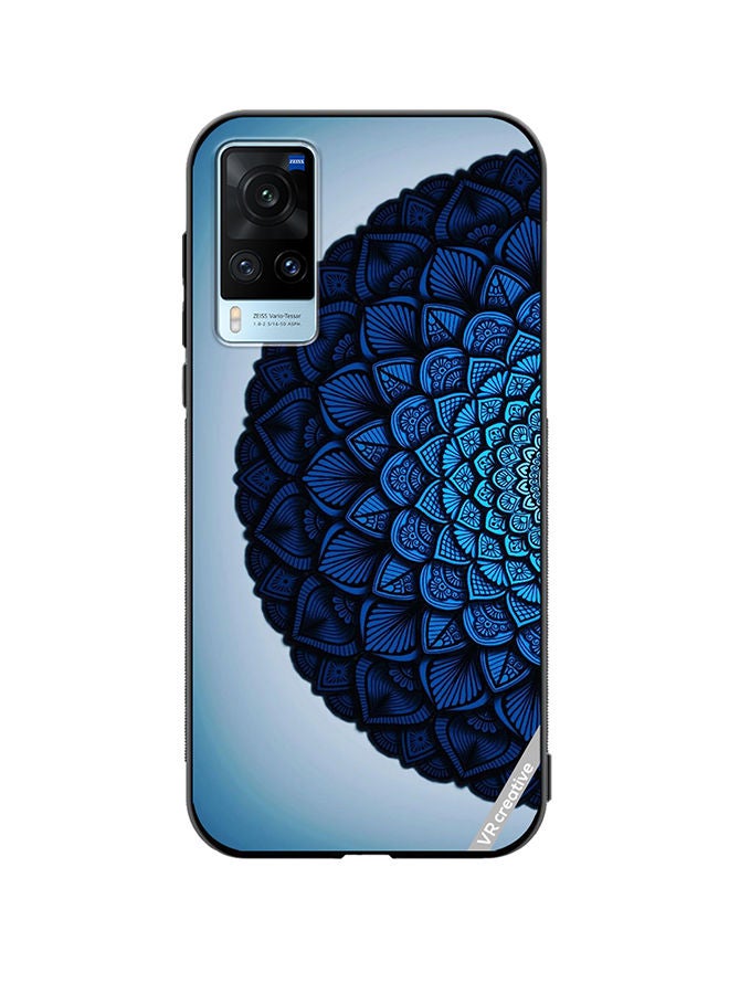 VR CREATIVE Protective Case Cover For Vivo X60 Flower Design Multicolour - Image 1