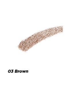 UNICORN GLOW Tri Tip Eyebrow Auto Pencil 03, Brown  - Image 2