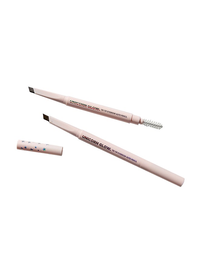 UNICORN GLOW Tri Tip Eyebrow Auto Pencil 03, Brown  - Image 1