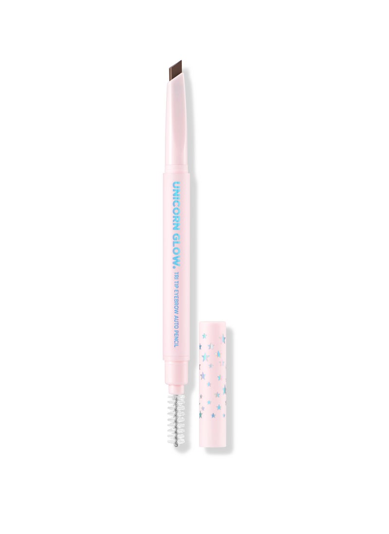 UNICORN GLOW Tri Tip Eyebrow Auto Pencil 03, Brown  - Image 3