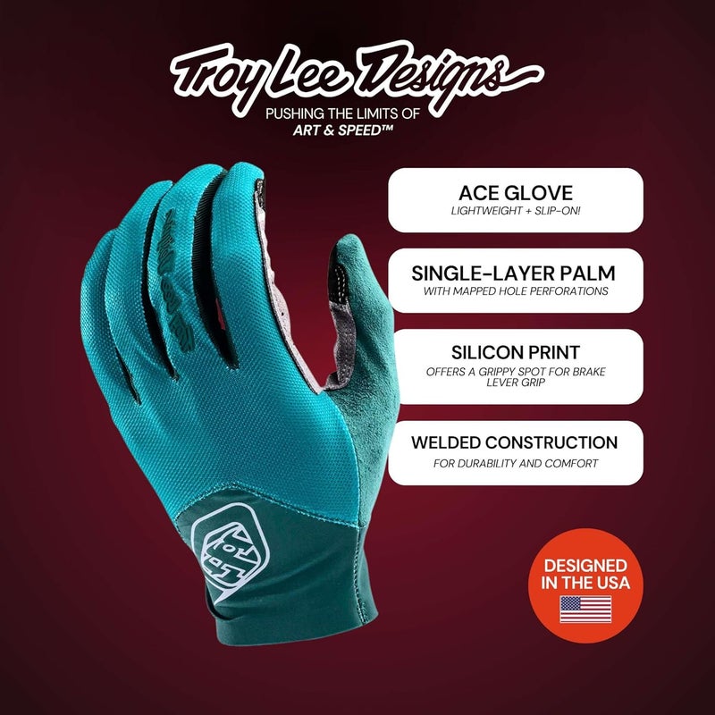 TLD Troy Lee Designs ACE 2.0 Unisex Gloves - Motocross & Mountain Biking - Image 2
