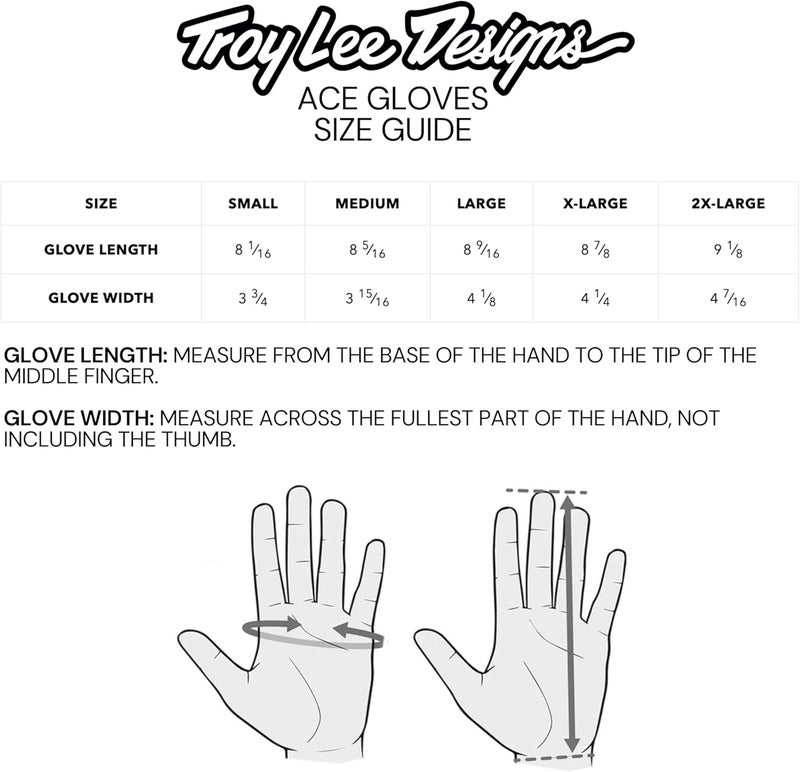 TLD Troy Lee Designs ACE 2.0 Unisex Gloves - Motocross & Mountain Biking - Image 4