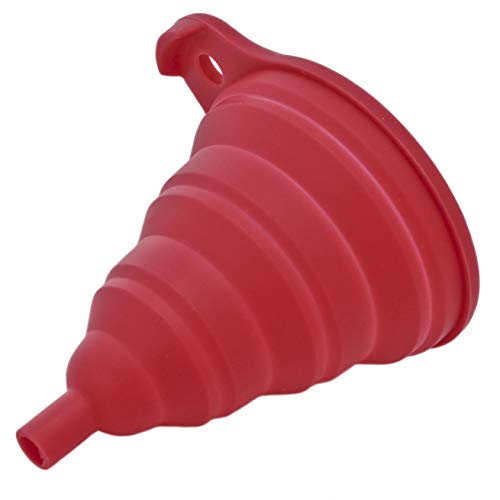 Zoie + Chloe Space Saving Silicone Foldable Collapsible Kitchen Funnel - Image 1