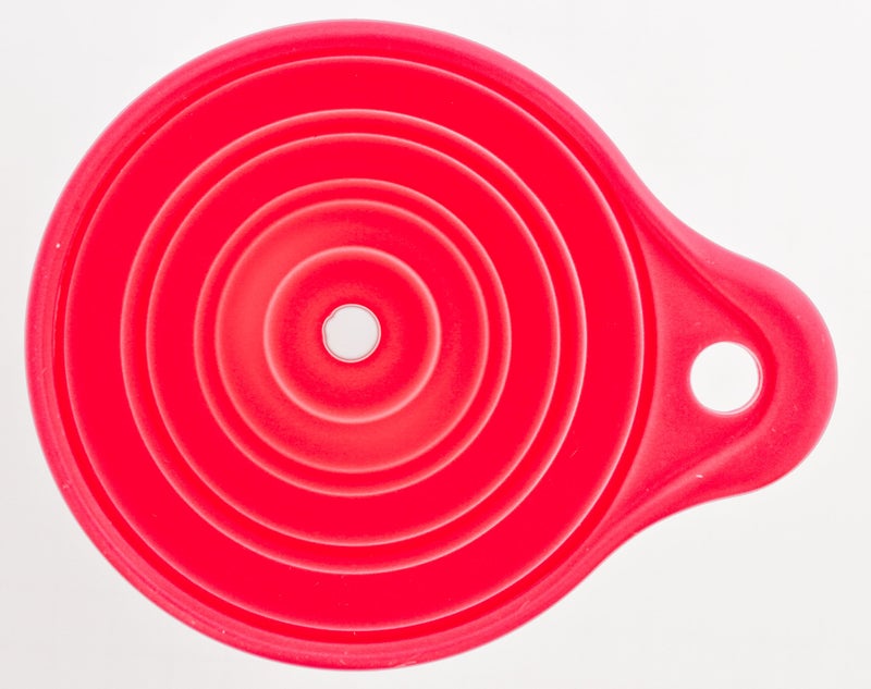 Zoie + Chloe Space Saving Silicone Foldable Collapsible Kitchen Funnel - Image 4