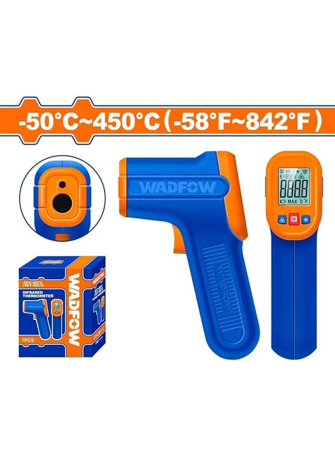 وادفو مقياس حرارة بالأشعة تحت الحمراء Wnt6501 بإيقاف تشغيل تلقائي و12 نقطة - Image 2