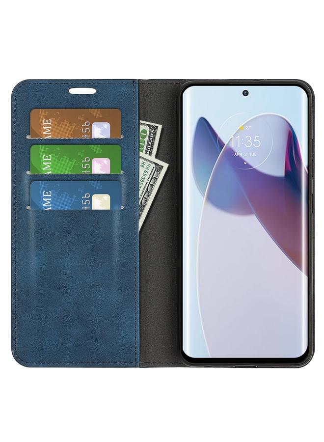 S-TOP Case For Motorola Moto X30 Pro Retro-skin Magnetic Suction Leather Phone Case - Image 4