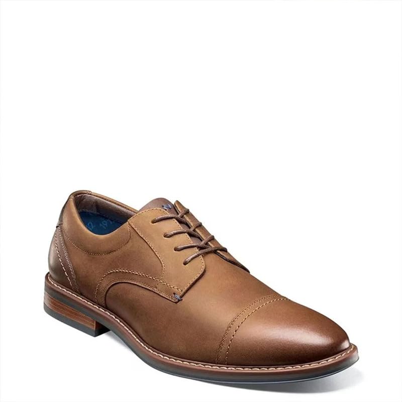 PANGAEA [4 Laces] 2-Pair Pack Waxed Round Oxford Shoe Laces for Dress Shoes Chukka 3/32Inch Thin(#03 Medium Brown,30in (76cm)) - Image 4