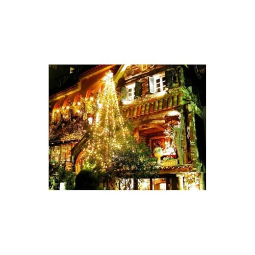 KHIZAR 10M 100 LED Christmas Fairy String Lights | Waterproof Garland for Outdoor & Indoor Decoration | Xmas Tree, Home, Party, Wedding, Garden Decor | Festival Fairy Lights (Warm White) - Image 4