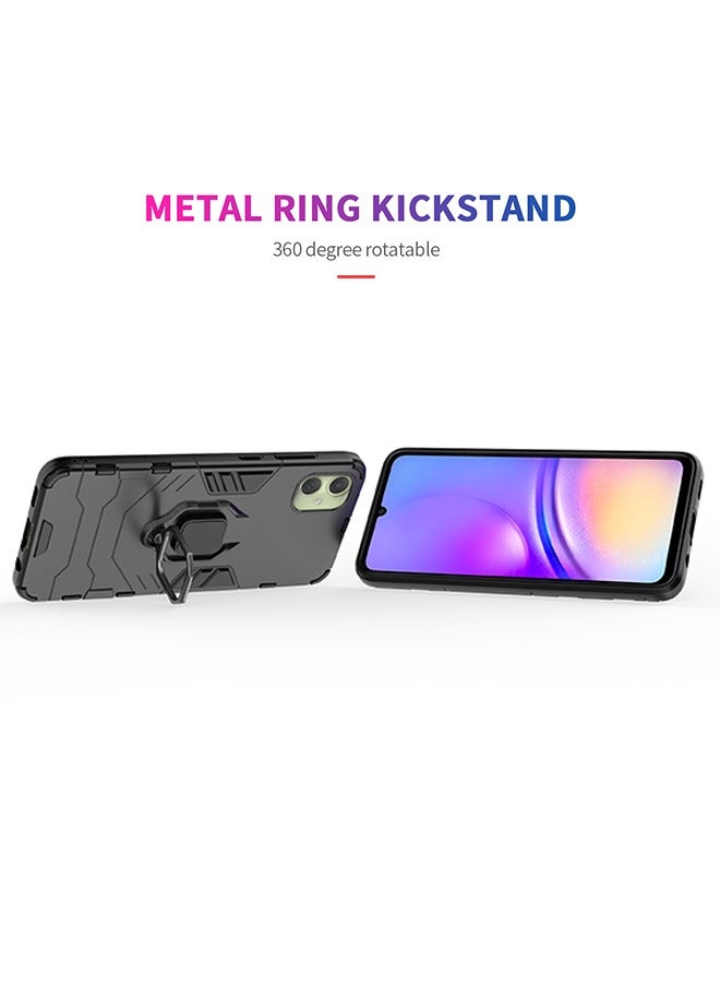 X-level Samsung Galaxy A05 4g Case Cover with Ring Kickstand Stand Back Protective Hybrid Heavy Duty Armor Dual Layer Shockproof Anti-Scratch Back Cover Protector Comfortable Touch Phone Accessory  - Image 2