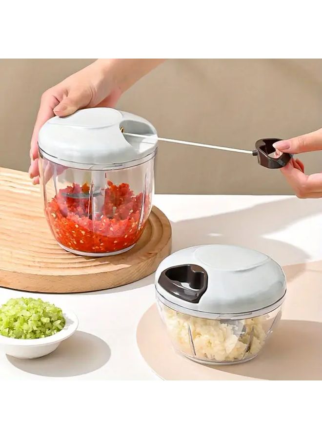 Small Size Manual Garlic Press And Meat Grinder Heavy Duty Portable Crusher For Kitchen Camping - Image 2