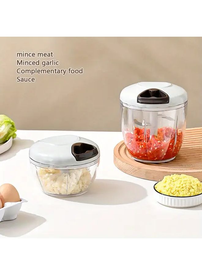 Small Size Manual Garlic Press And Meat Grinder Heavy Duty Portable Crusher For Kitchen Camping - Image 3