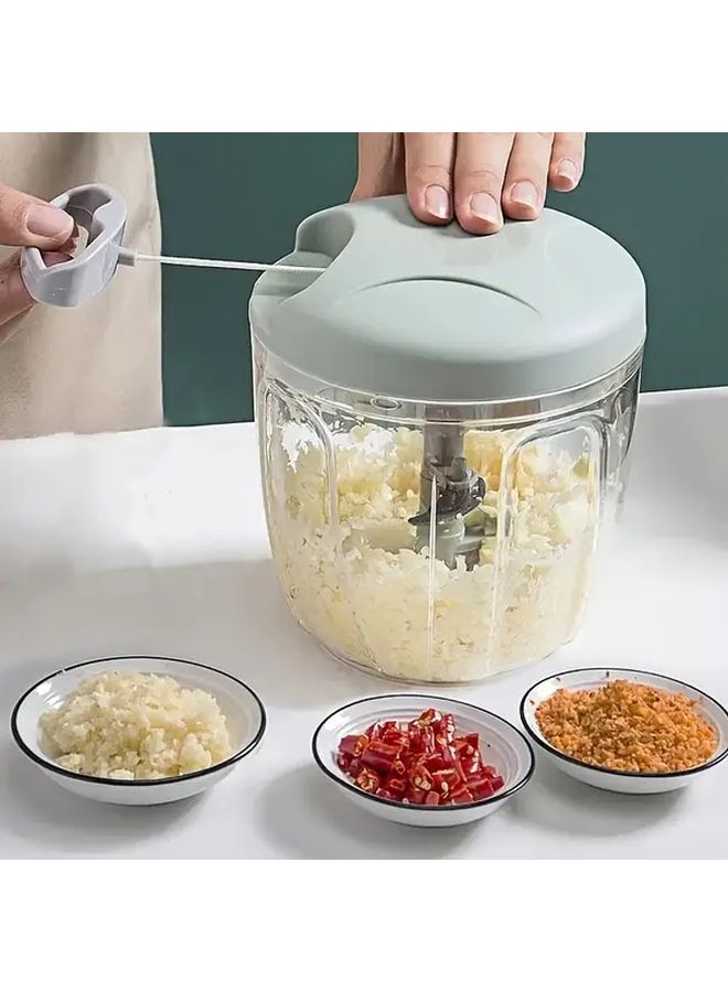 Small Size Manual Garlic Press And Meat Grinder Heavy Duty Portable Crusher For Kitchen Camping - Image 1