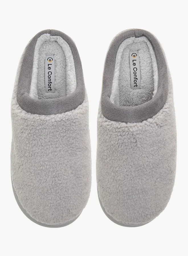 Le Confort Women Sherpa Lined Slides