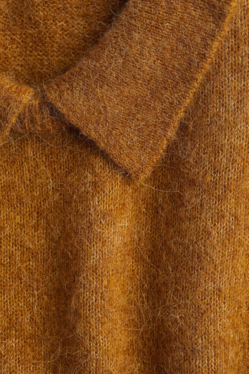 H&M Collared alpaca-blend jumper